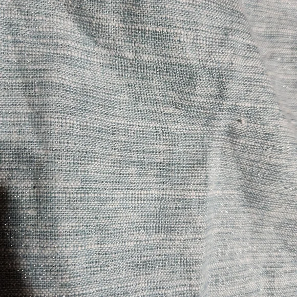 Womens Elegant Light Ice Blue Button Skirt - Picture 7 of 12